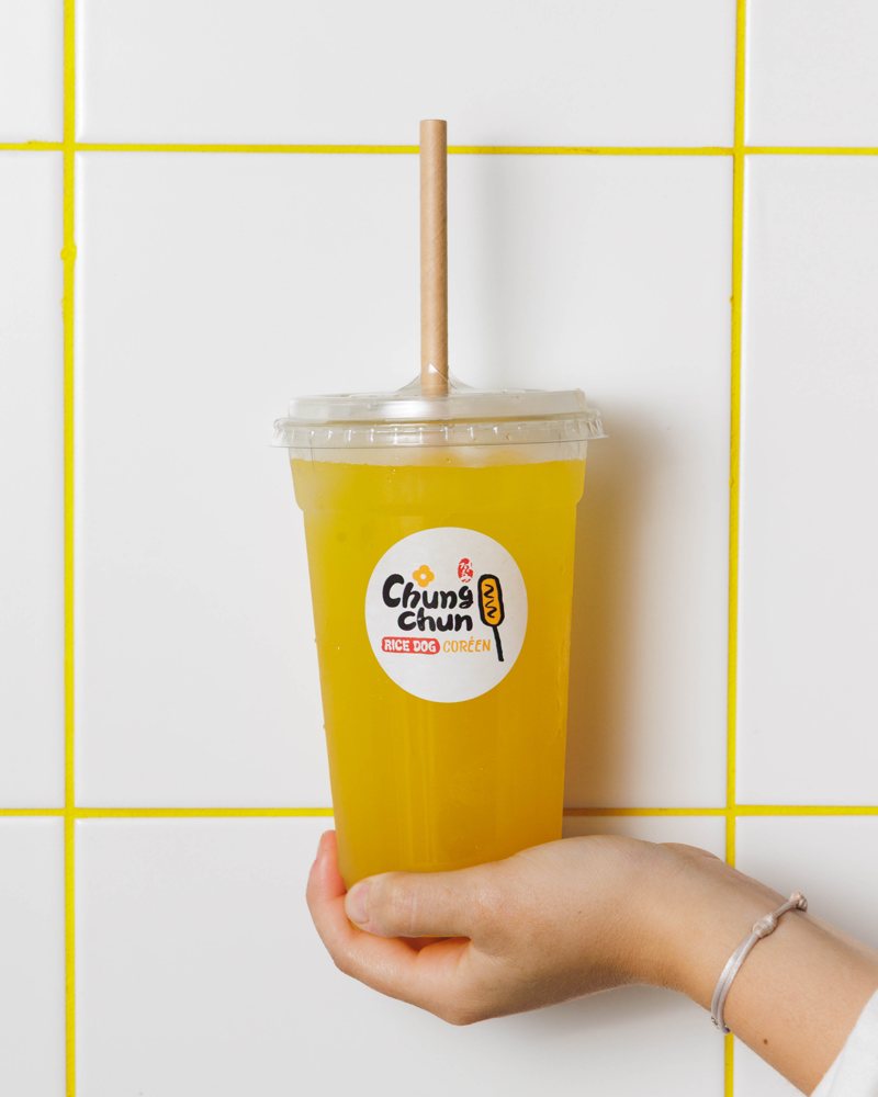 Seoul Ade — limonade coréenne pétillante et glacée, servie au comptoir Chungchun